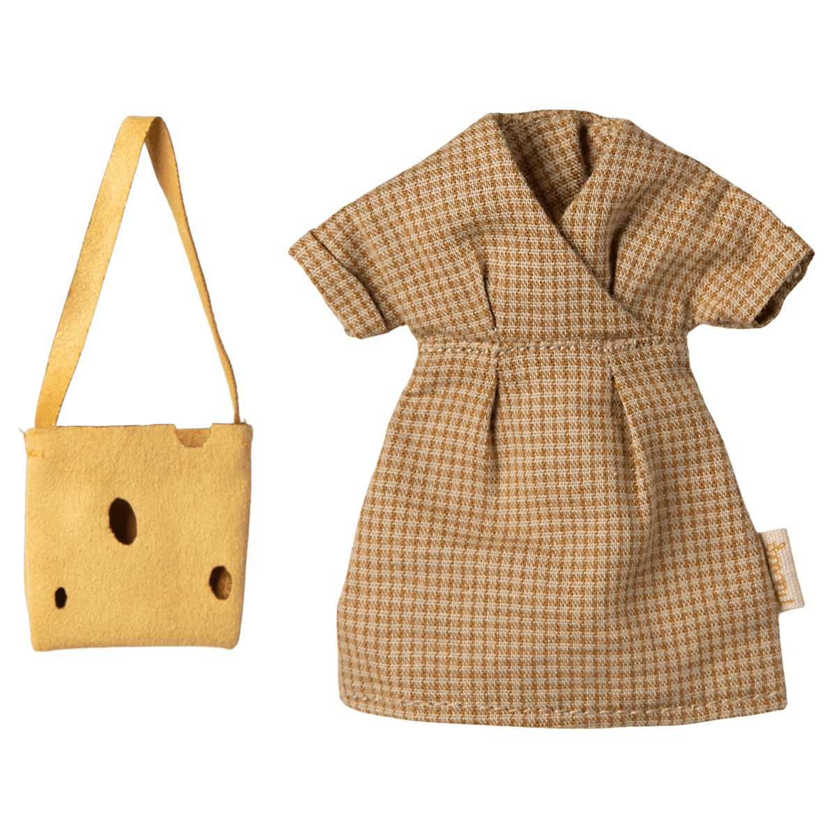 Clothes for Mouse Mom, Dress and Bag