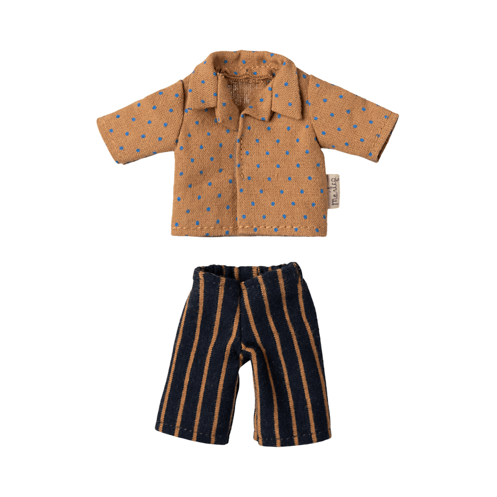 Vestiti per topo papà, Camicia e pantaloni a righe