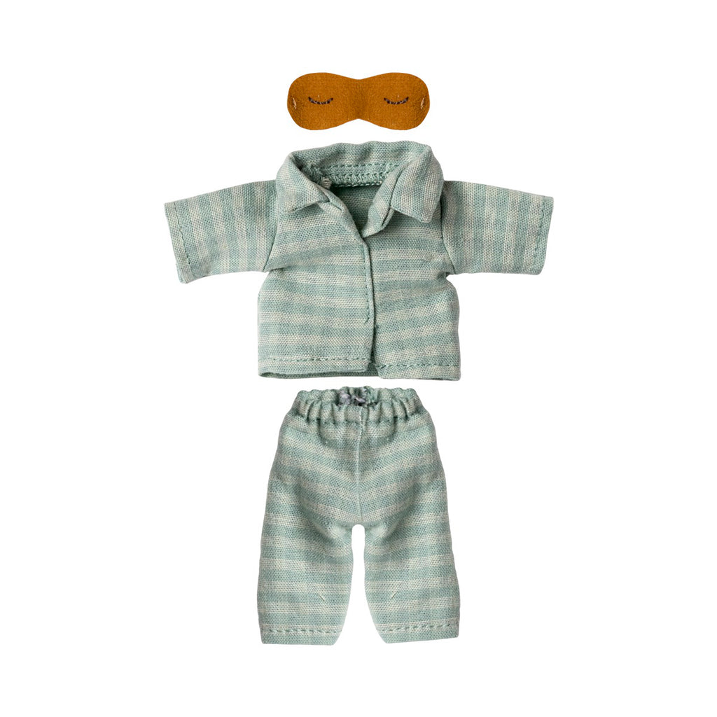  Pyjamas, Dad mouse - Mint/sand