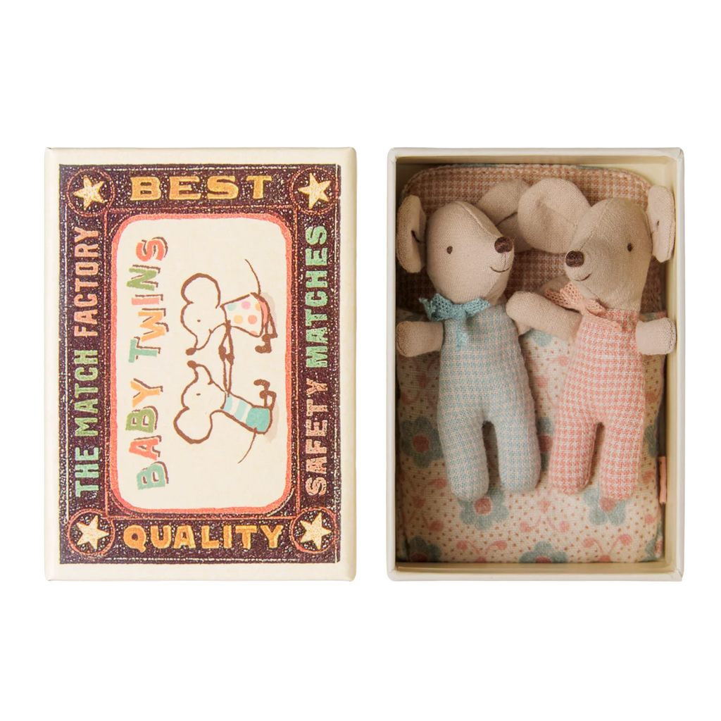 Twins, Baby mice in matchbox - Checker