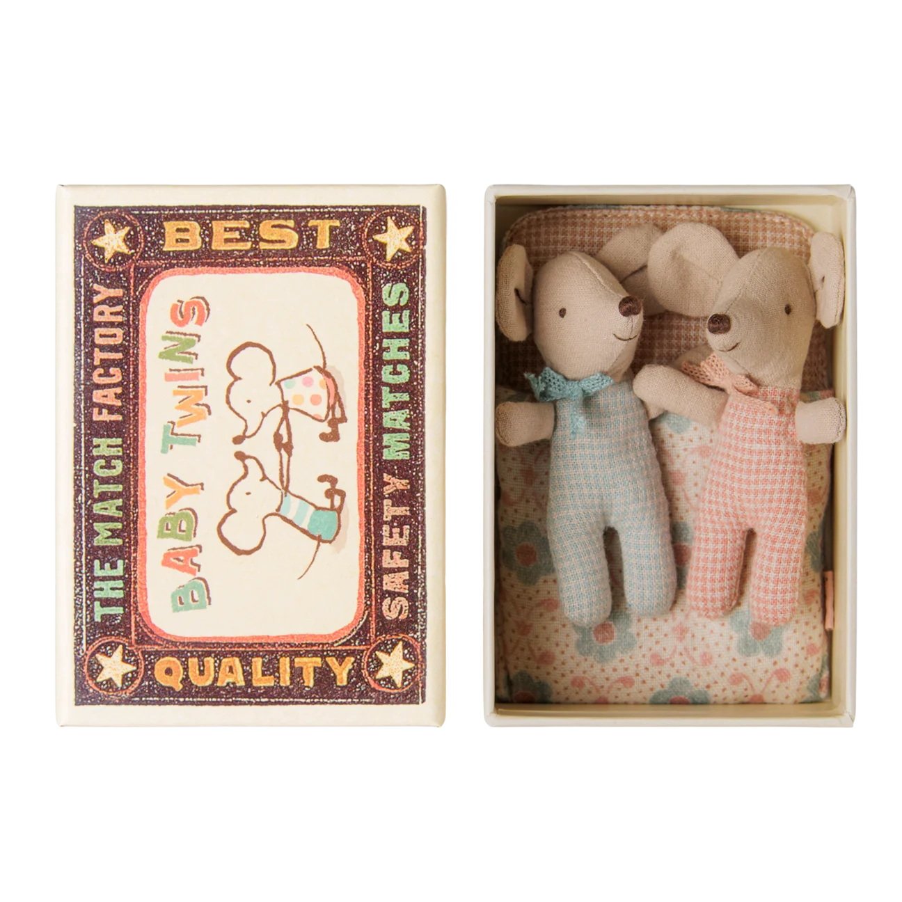 Twins, Baby mice in matchbox - Checker