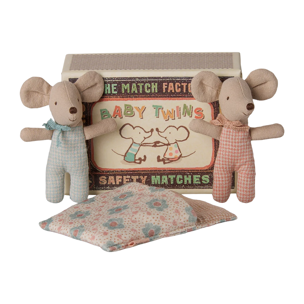 Twins, Baby mice in matchbox - Checker
