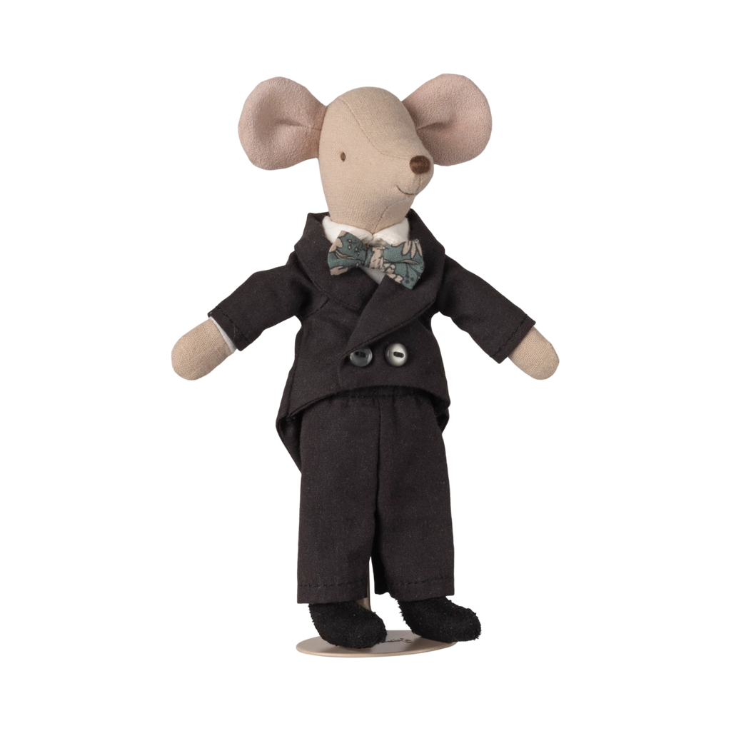 Coppia Sposi topi in scatola, Mamma e Papà