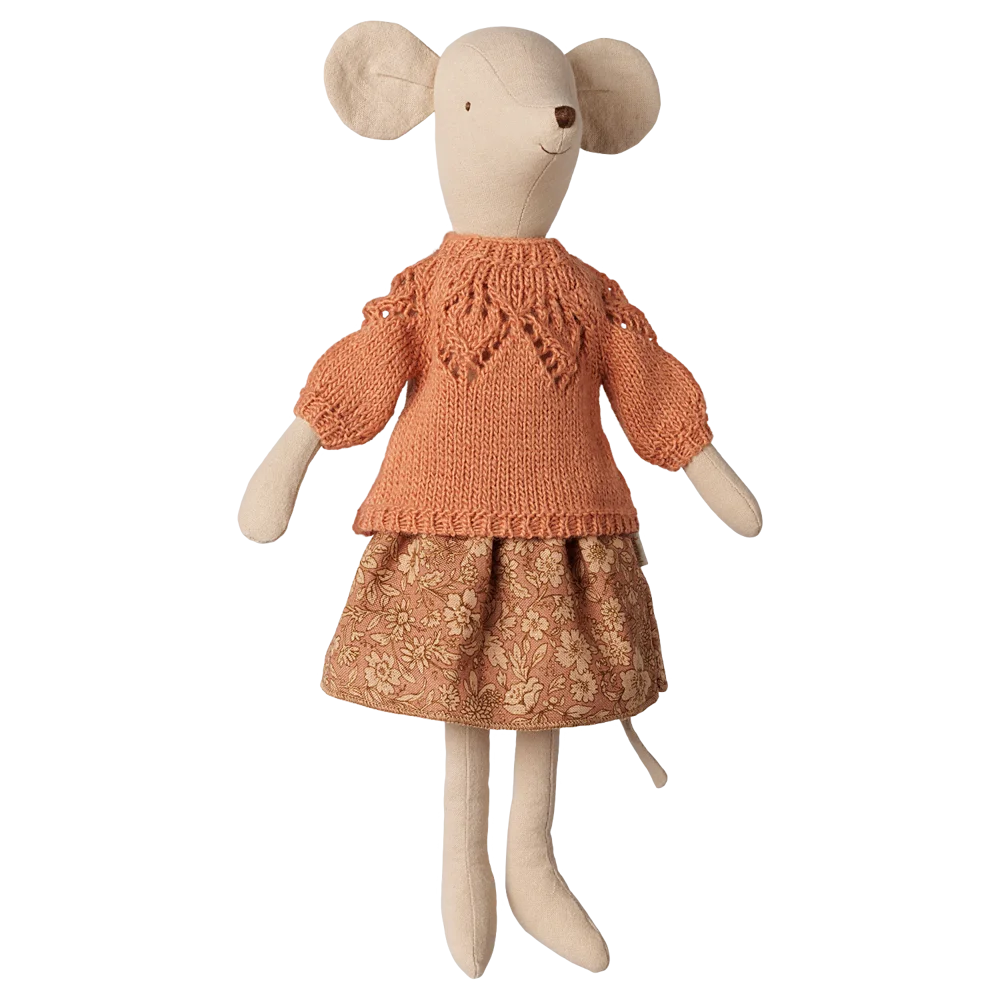 Skirt and knitted sweater - Medium mouse