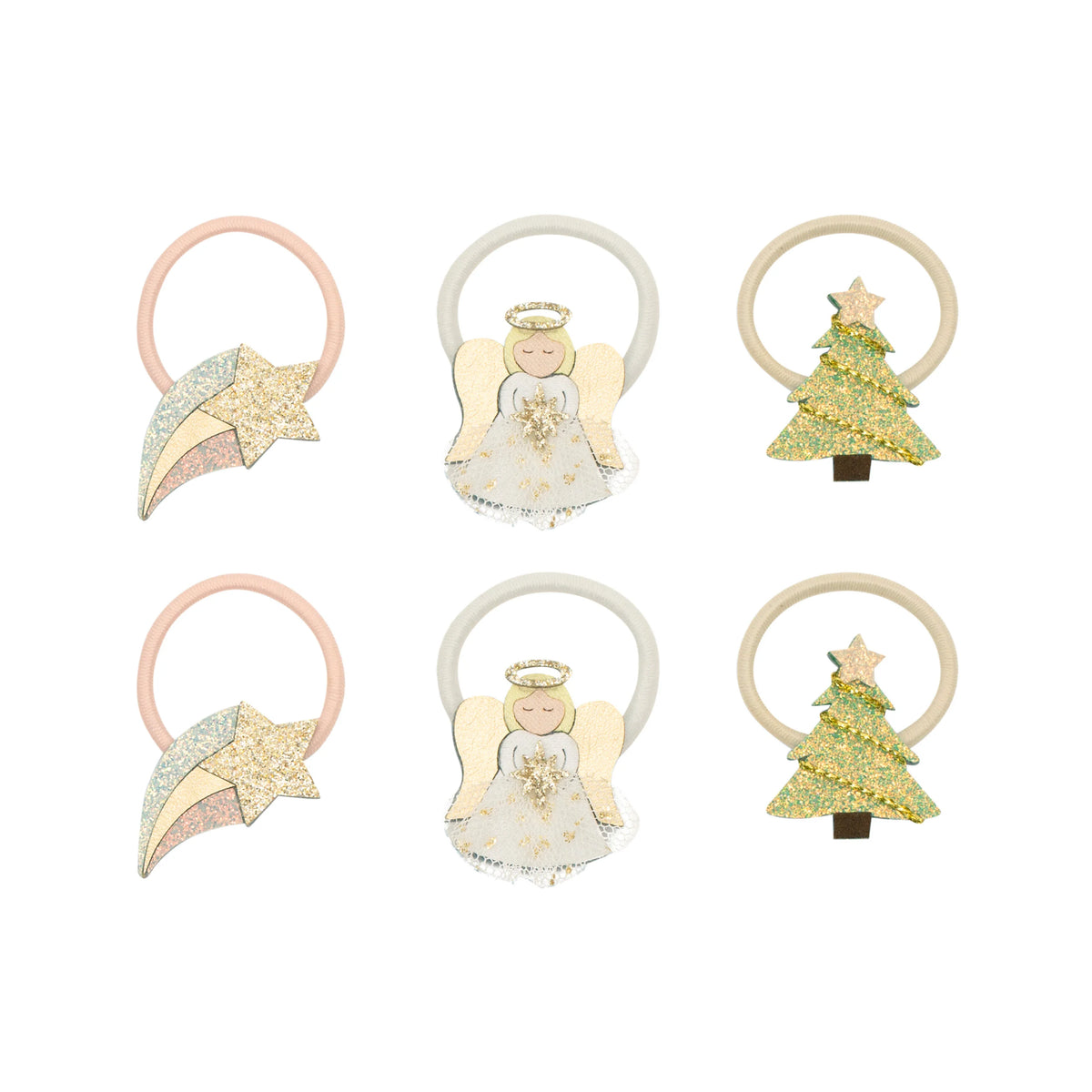 Mini hair ties, Angels
