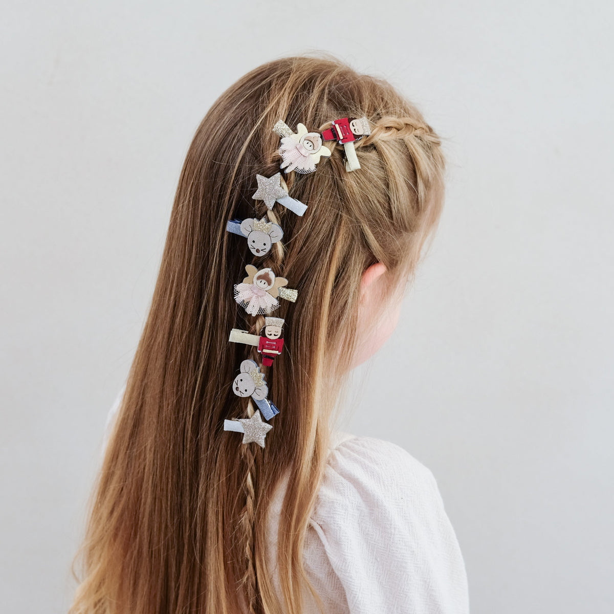 Mini fermagli per capelli, Schiaccianoci - Mimi e Lula