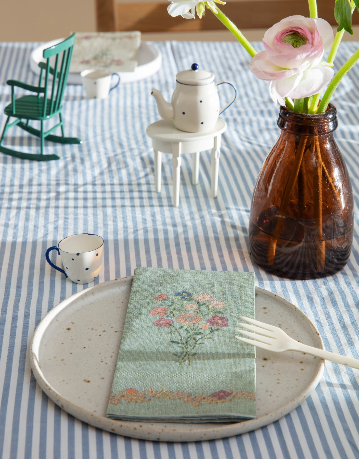 Tovaglioli per Pasqua, Lapin de Pâques verde (20pz)