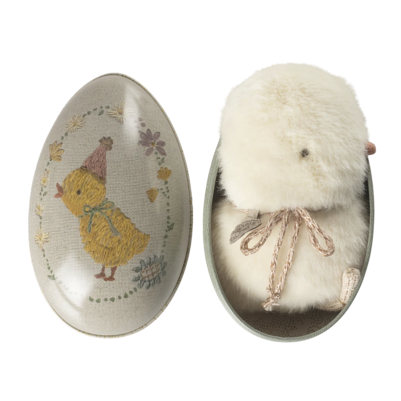 Uovo di Pasqua in metallo piccolo, Pulcino | Maileg