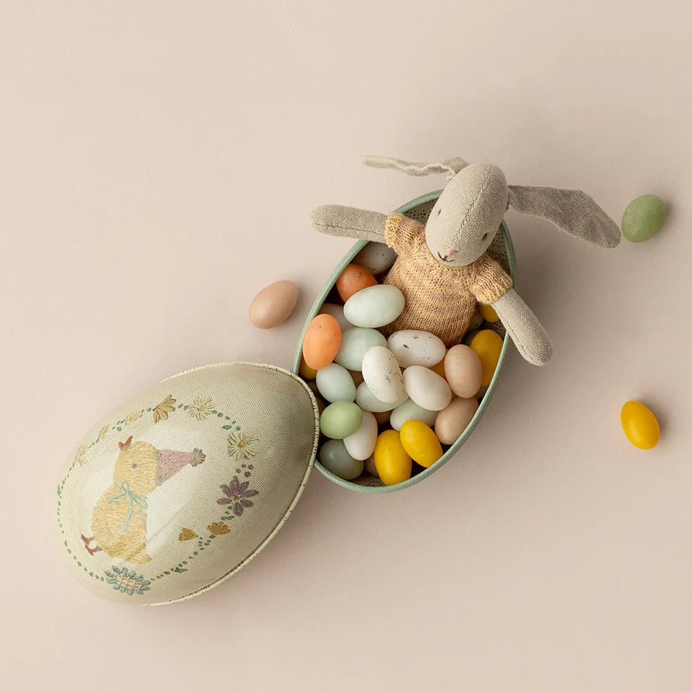 Uovo di Pasqua in metallo piccolo, Pulcino | Maileg