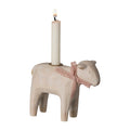 Candle Holder, Lamb - Pink