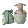 Uovo Pasqua con agnellino micro, Piccolo - Menta