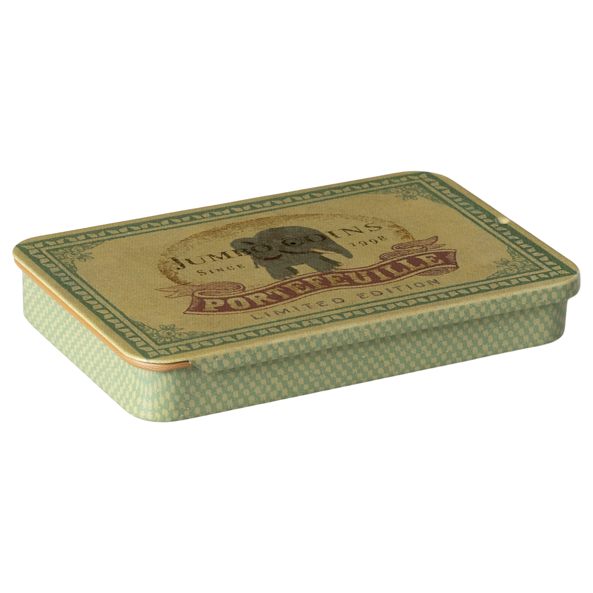 Scatola in metallo coperchio scorrevole, Jumbo coins | Maileg
