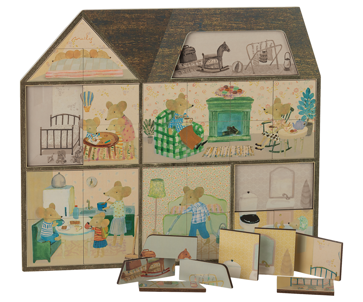 Puzzle Mouse hole Farmhouse