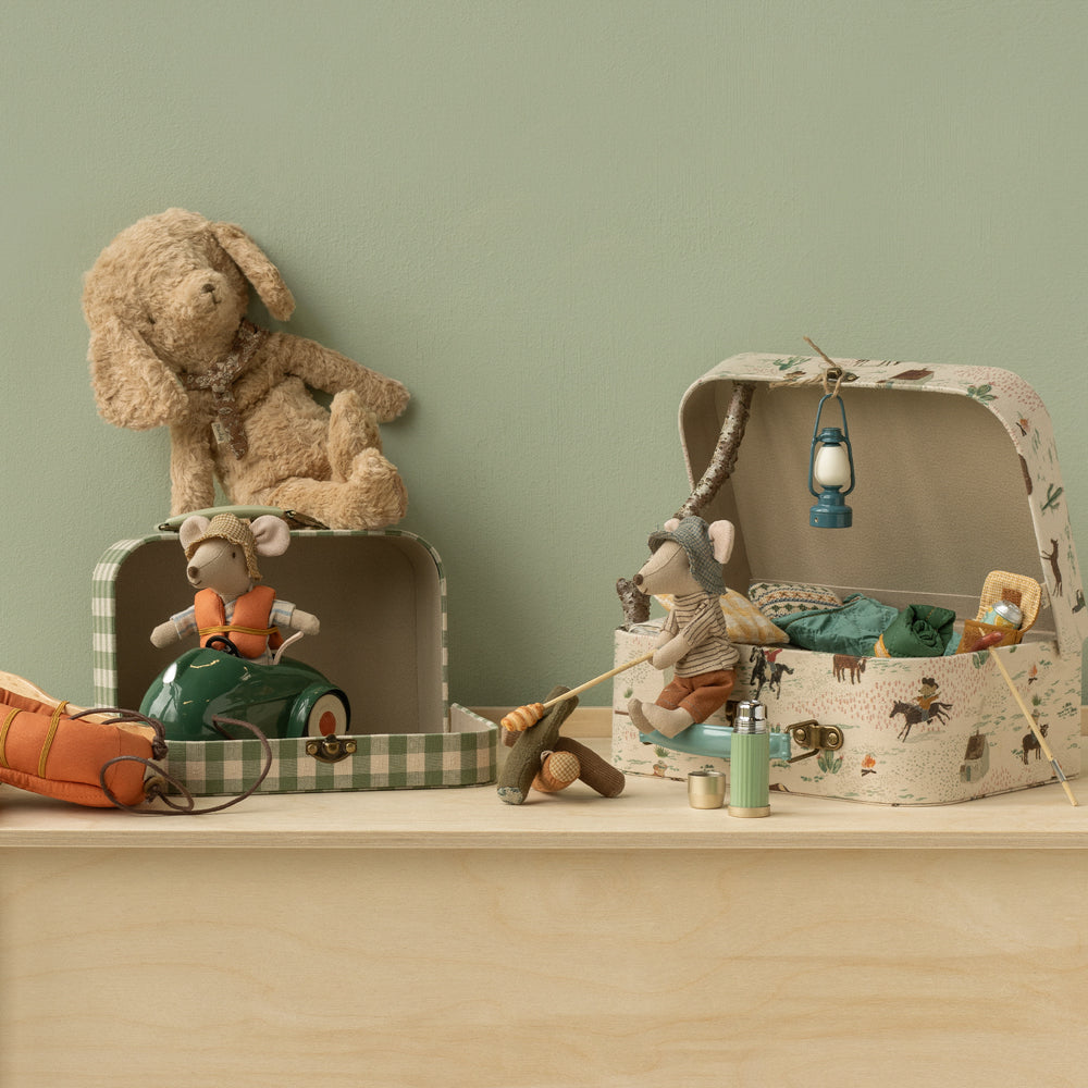 Set di valigette in tessuto - Pony (2 pezzi)
