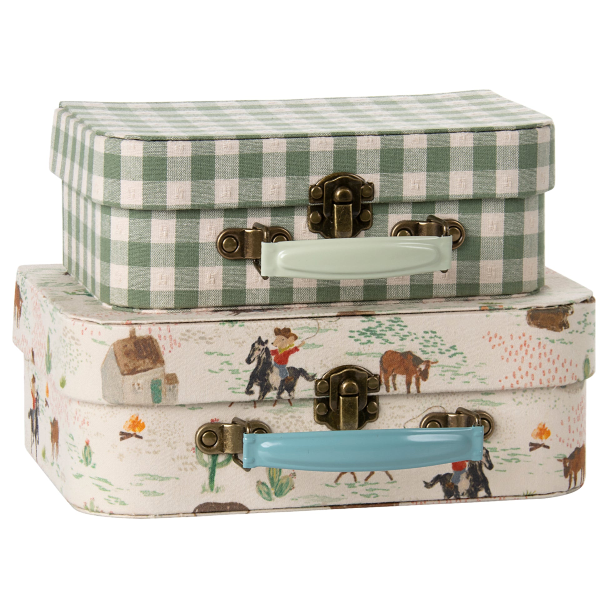 Set di valigette in tessuto - Pony (2 pezzi)