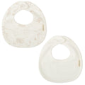 Set 2 bavaglini impermeabili in cotone bio e bambù bio, Noe