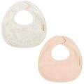Set of 2 bamboo and organic cotton bibs, Dafne