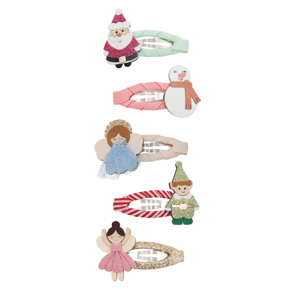 Mini fermagli per capelli, Personaggi di Natale - Mimi e Lula
