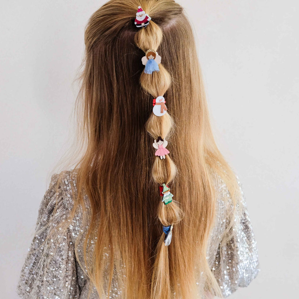 Mini elastici per capelli, Personaggi di Natale - Mimi e Lula