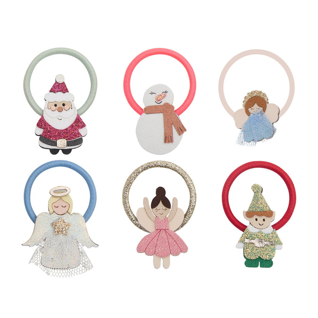 Mini elastici per capelli, Personaggi di Natale - Mimi e Lula