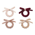Scrunchies con fiocco in velluto - Mimi e Lula