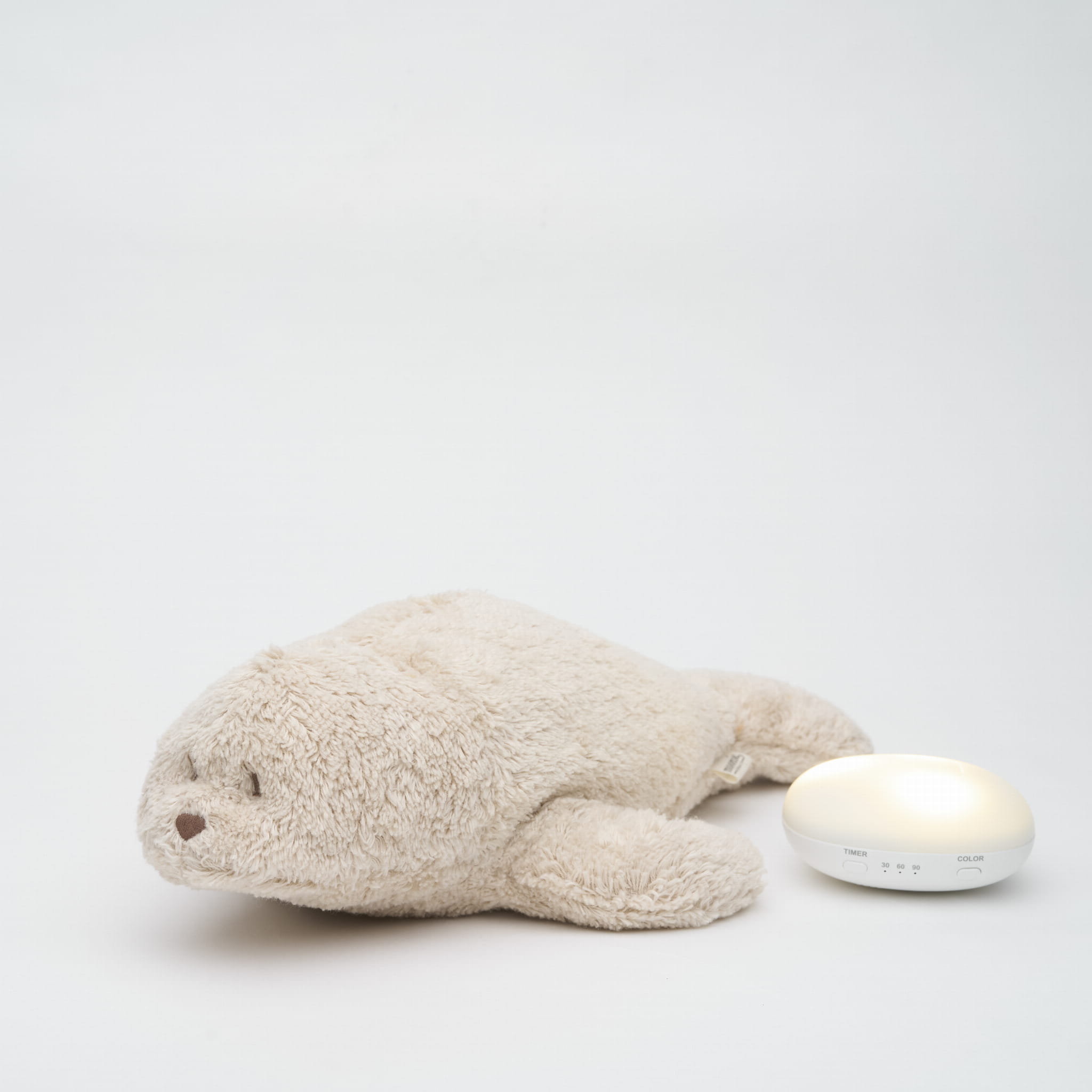 Moonie Foca in cotone bio con suoni e luce, Sand