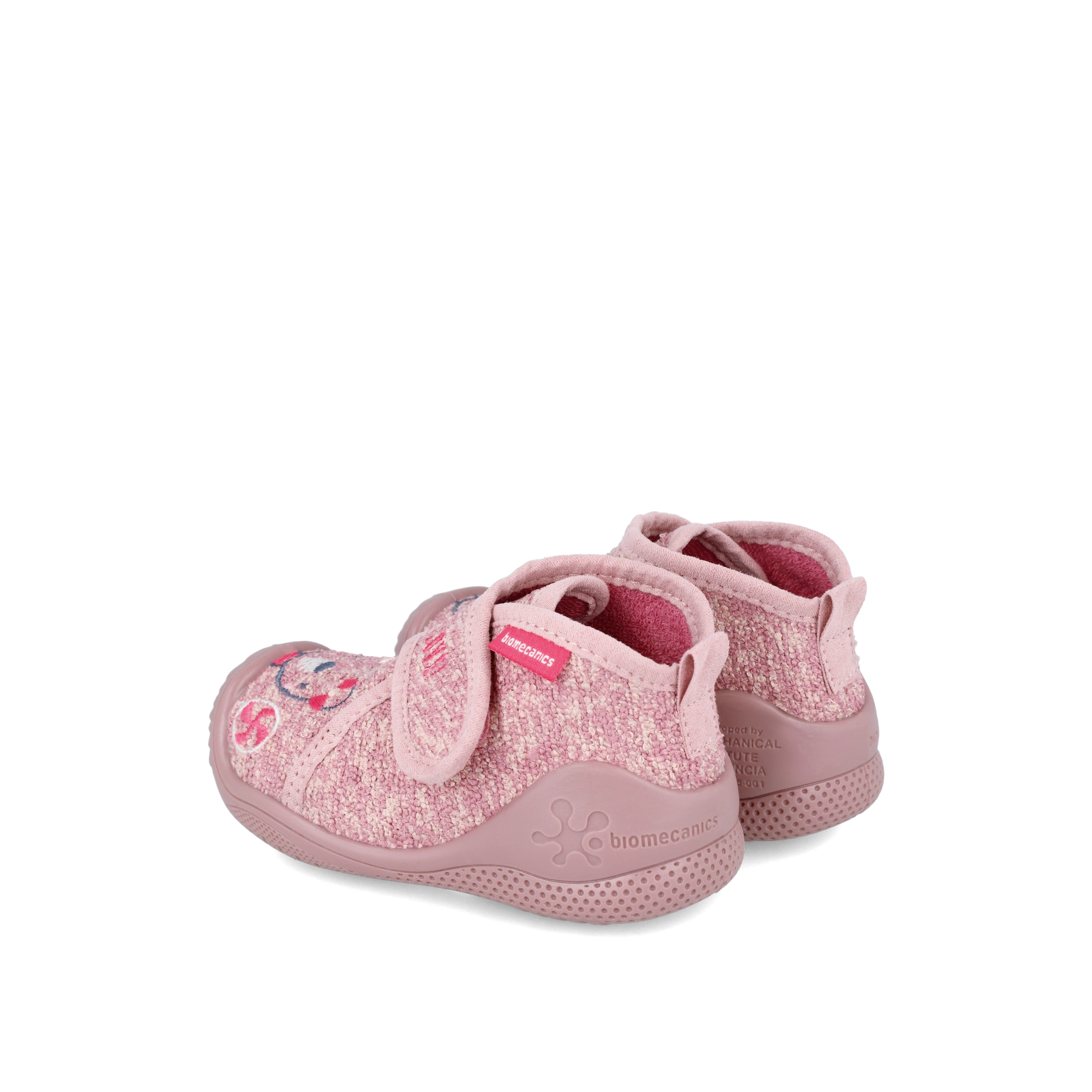 Biogateo pink bear indoor shoe 