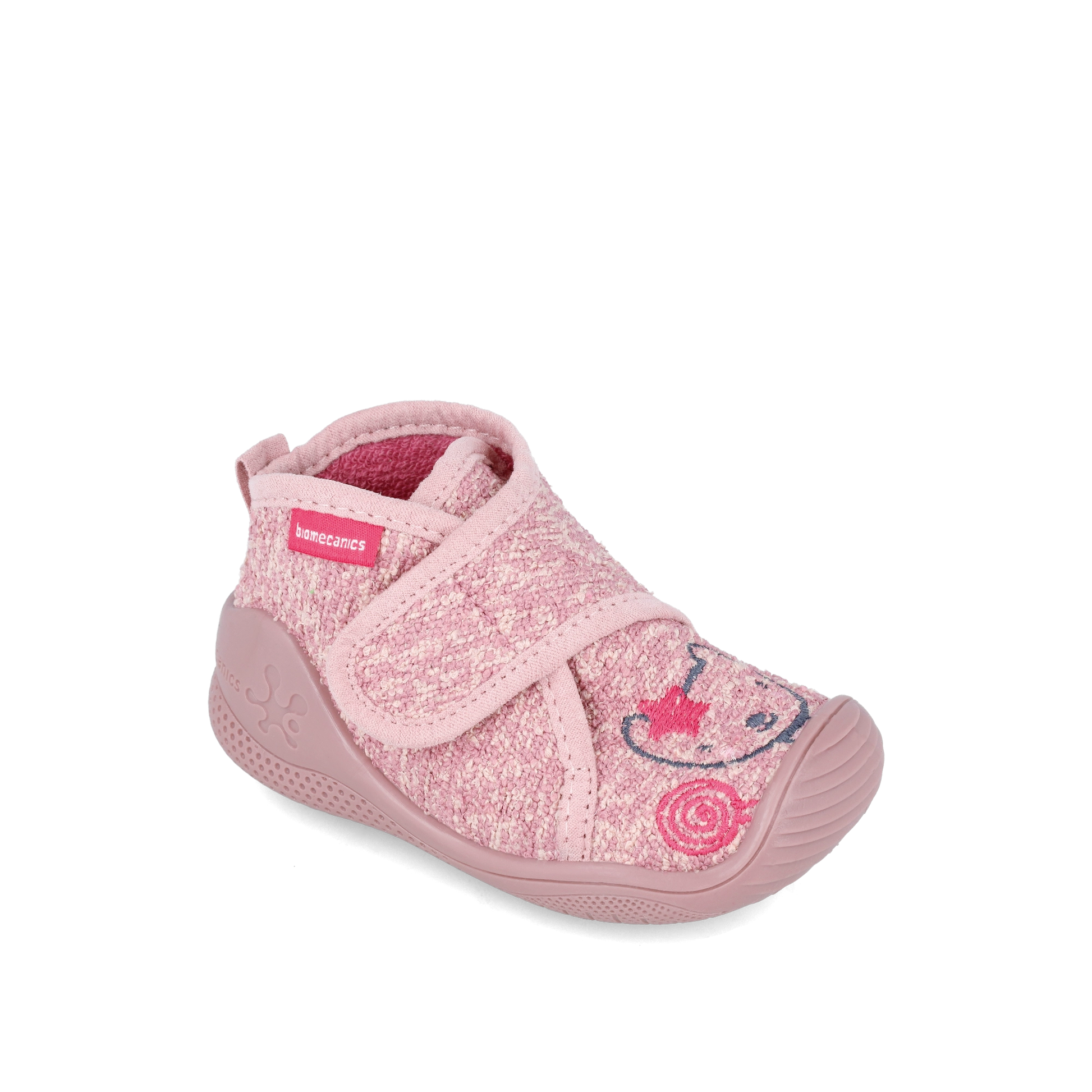 Scarpa da interno biogateo orsetto rosa