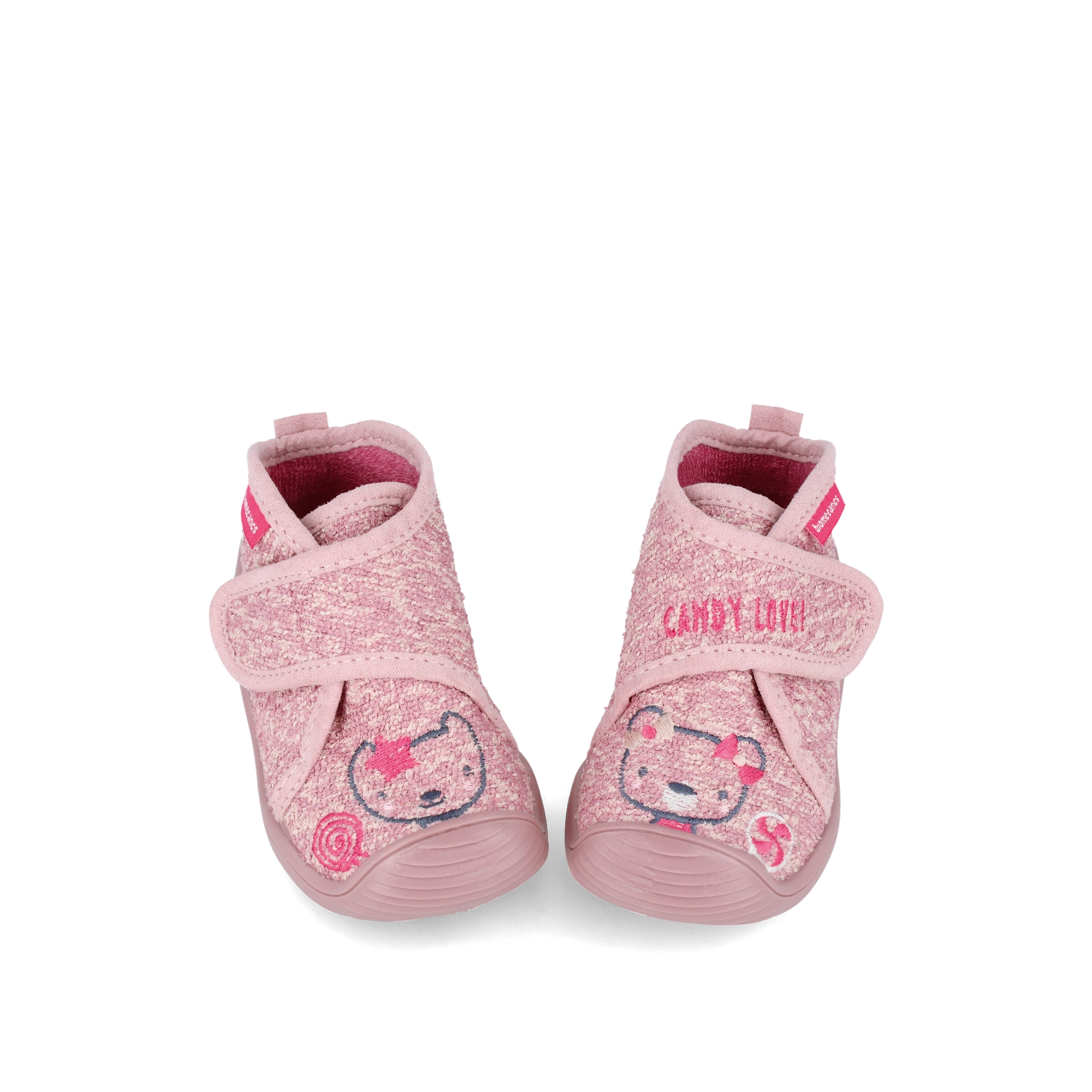 Biogateo pink bear indoor shoe 