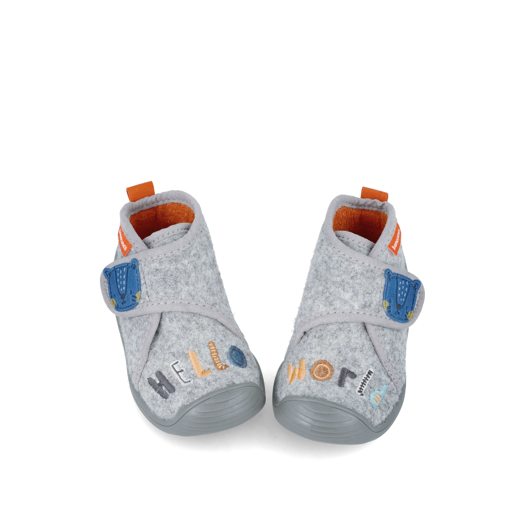 Biogateo grey bear indoor shoe 