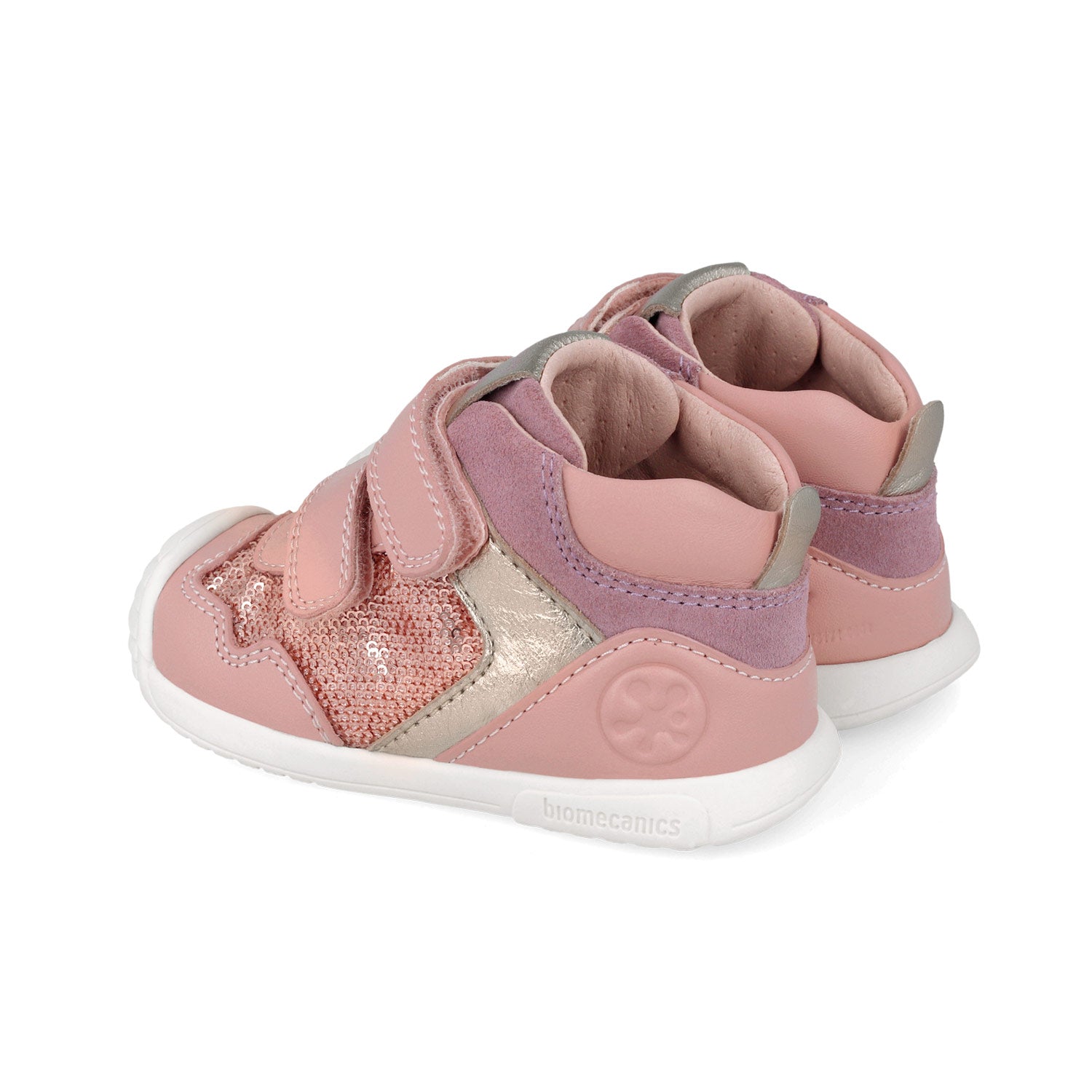 Scarpe in pelle rosa, Petalo