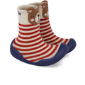 Chaussettes antidérapantes minimalistes, Ourson