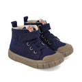 Blue navy velvet barefoot boots
