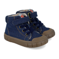 Stivaletti barefoot in tessuto denim blu