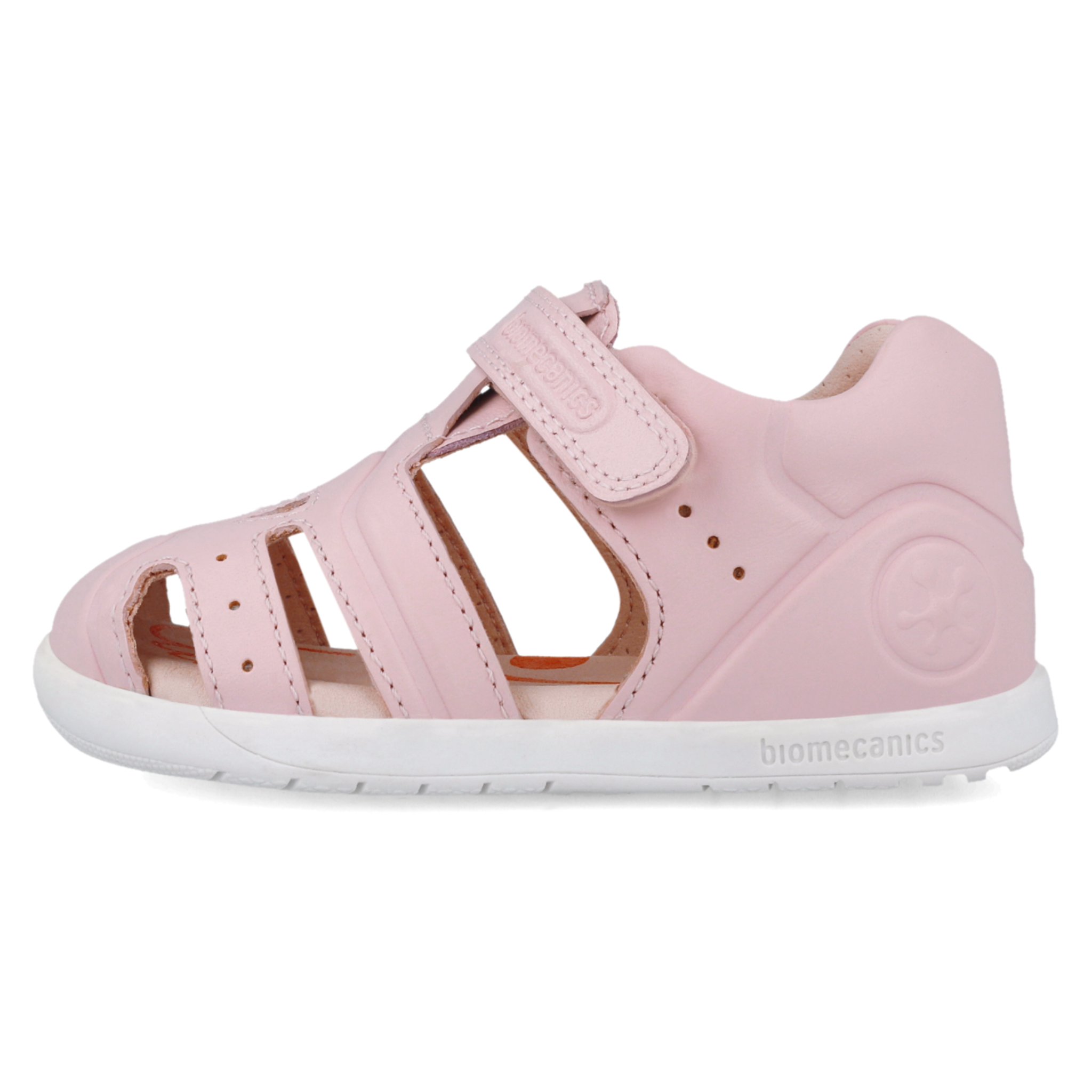 Sandali wider (piedi larghi) in pelle, Rosa