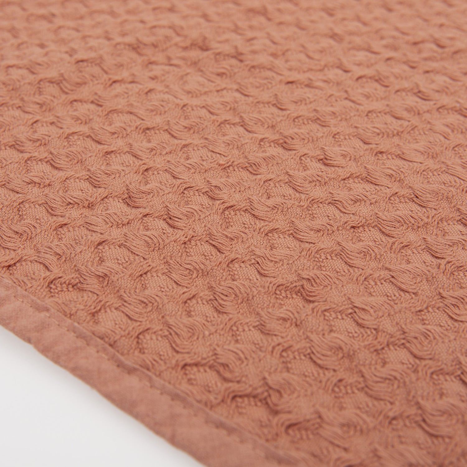 Organic Cotton Crochet Blanket, Terra 