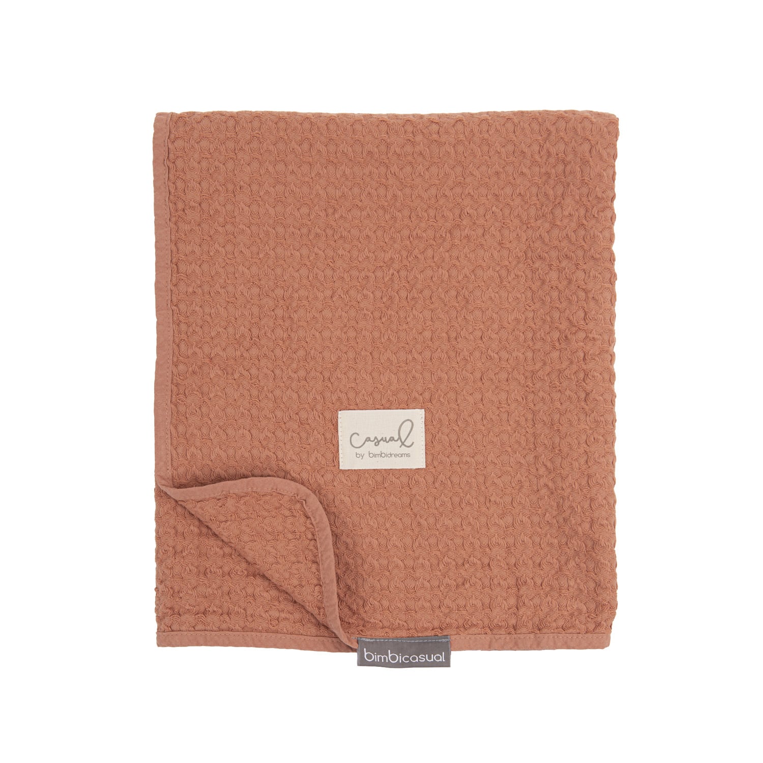 Organic Cotton Crochet Blanket, Terra 