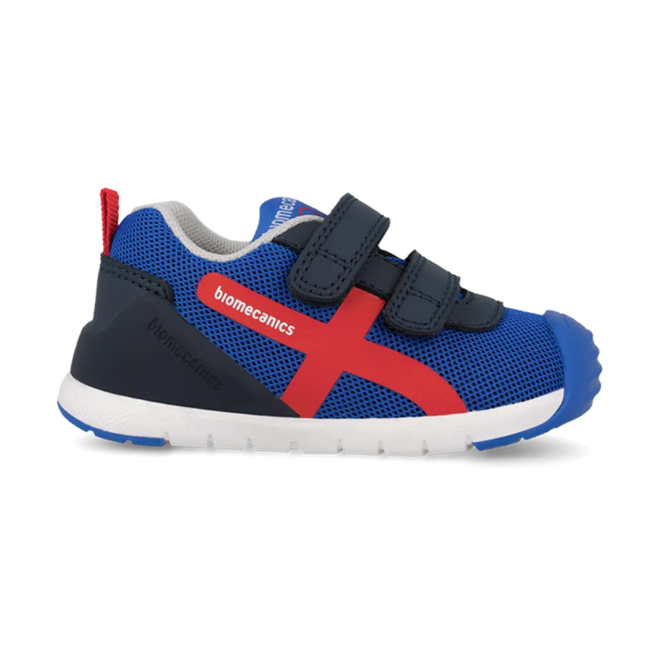 Sneakers barefoot primi passi Biogateo blu