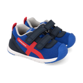 Sneakers barefoot primi passi Biogateo blu