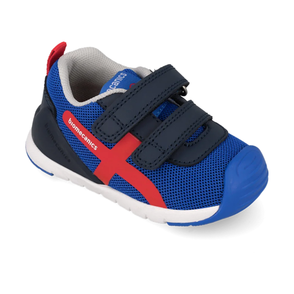 Sneakers barefoot primi passi Biogateo blu