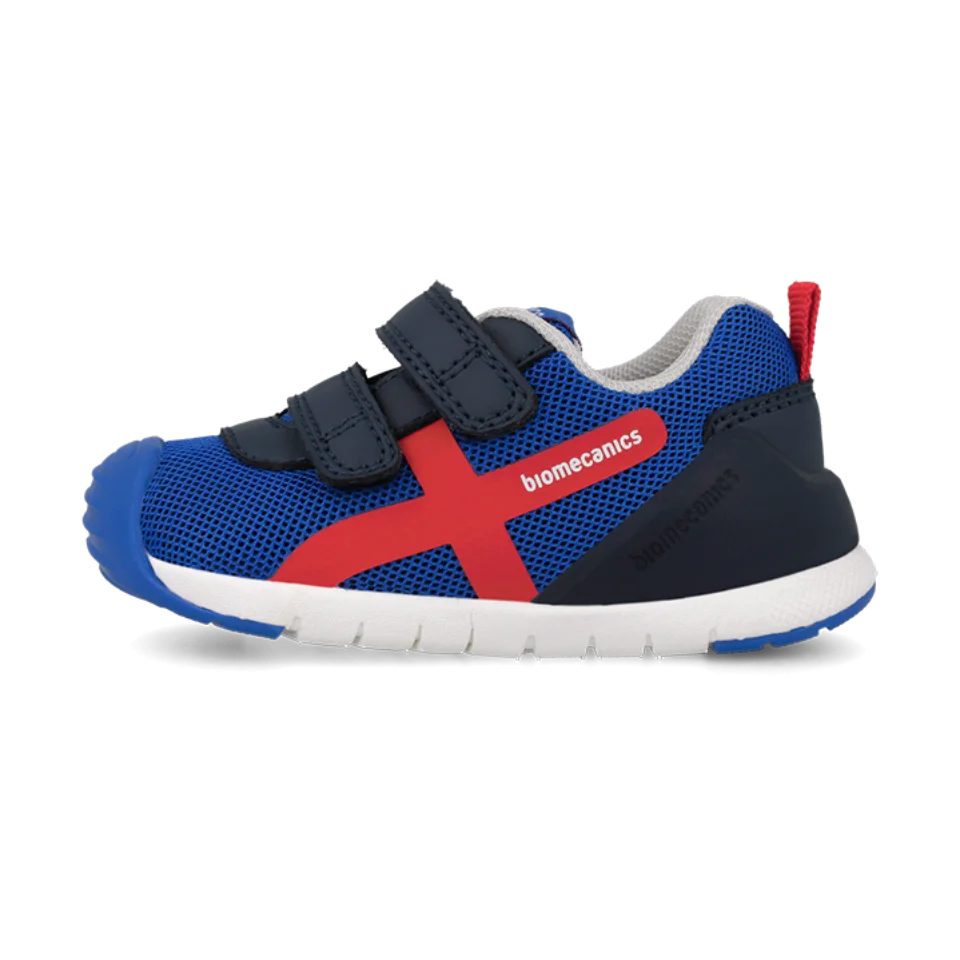 Sneakers barefoot primi passi Biogateo blu