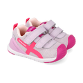 Baskets barefoot premiers pas Biogateo lavande