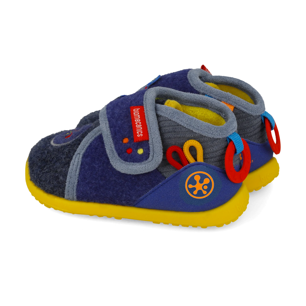 Chaussons barefoot d'intérieur Biohome Sensory – Bleu