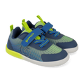 Barefoot sports sneakers, Matte blue