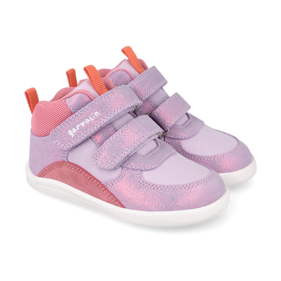 Stivaletti barefoot Urban in camoscio Lilla e rosa