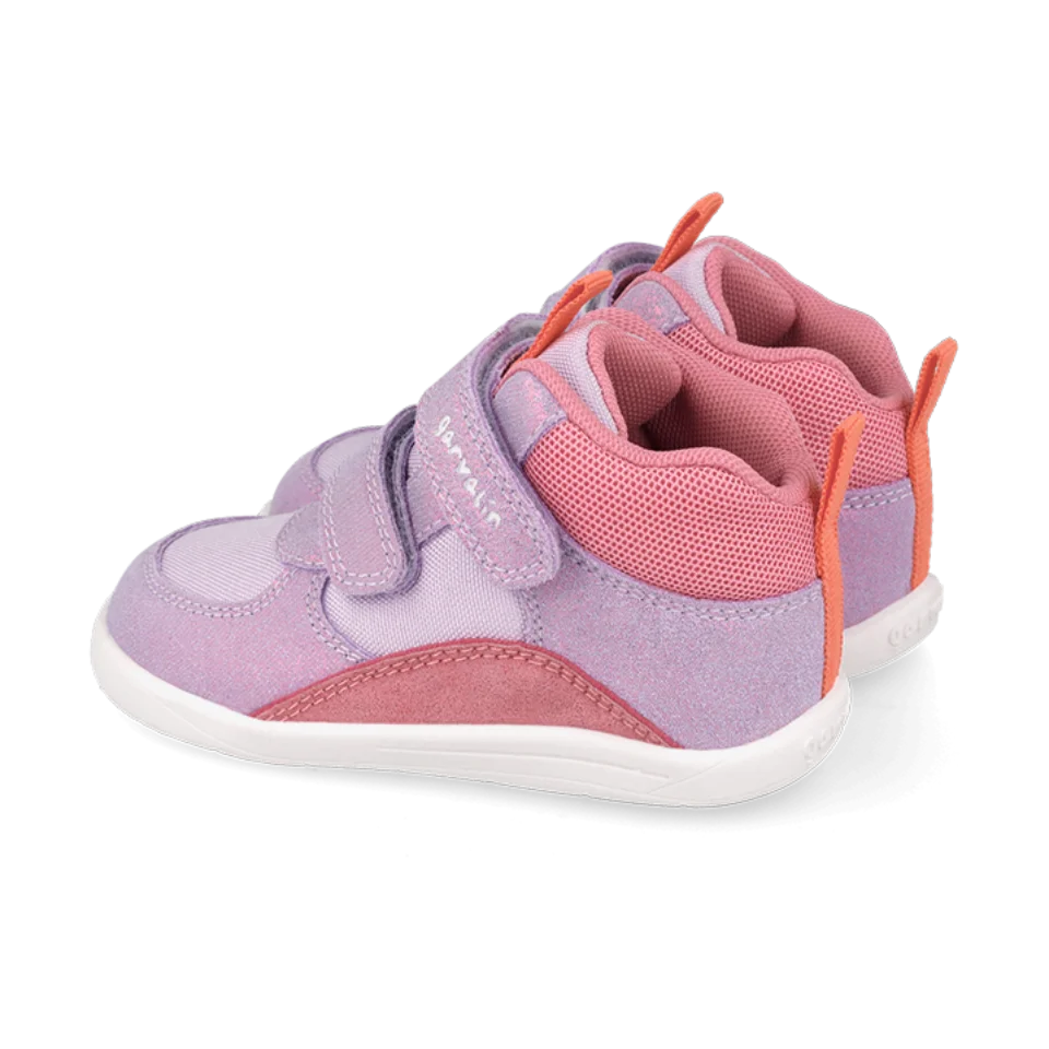 Stivaletti barefoot Urban in camoscio Lilla e rosa