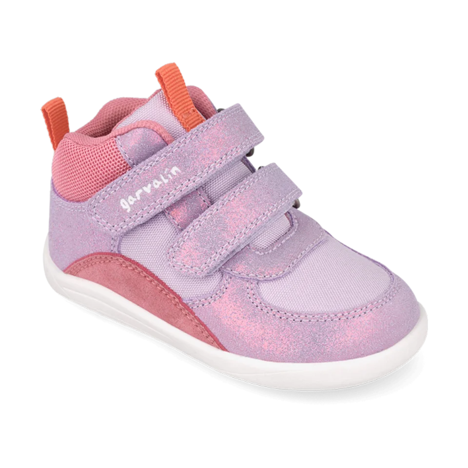 Stivaletti barefoot Urban in camoscio Lilla e rosa