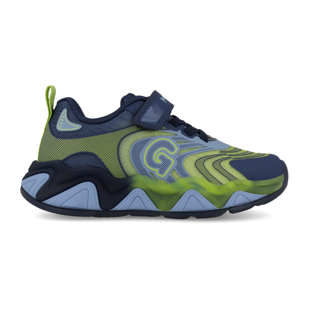 Running light-up sneakers in blue