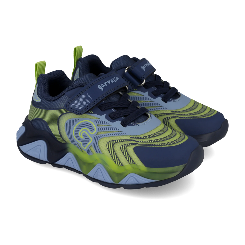 Running light-up sneakers in blue