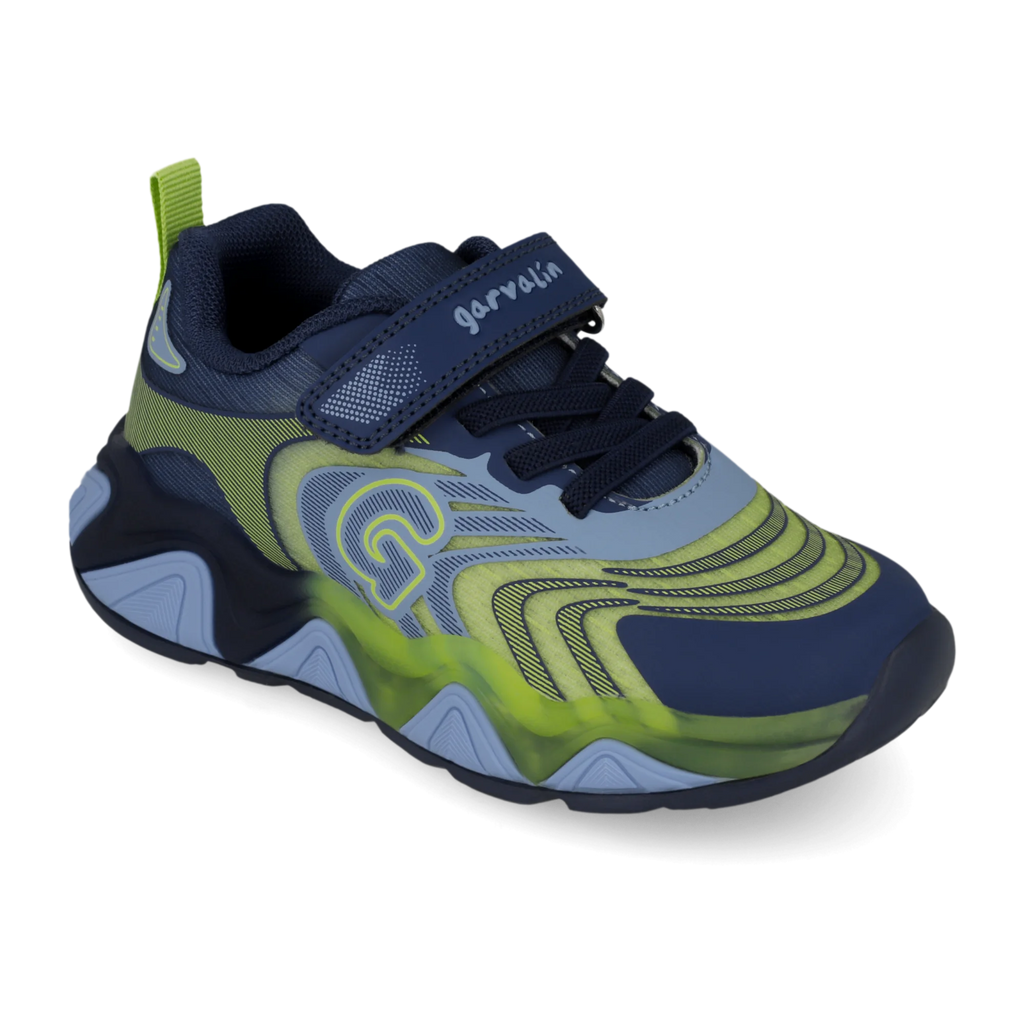 Running light-up sneakers in blue